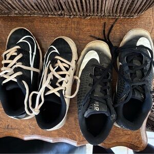 Set: Nike baseball cleats size 12 and 13